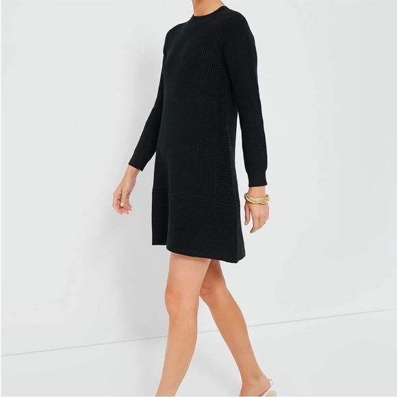 Tuckernuck Dresses & Skirts - Tuckernuck Pomander Place Ainsley Knit Sweater Dress Black S
